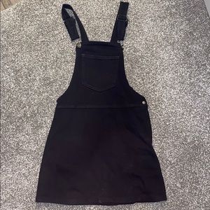 Denim black overalls never worn